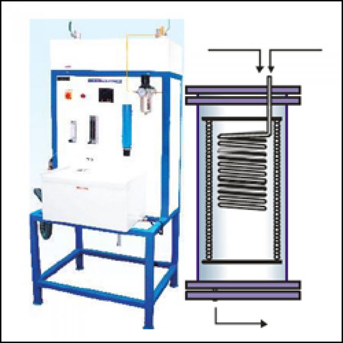 TUBULAR FLOW REACTOR (COILED TUBE TYPE)