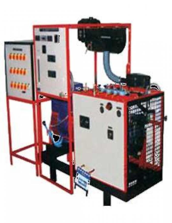 Multicylinder four Stroke Diesel Engine Test Rig With Hydraulic Dynamometer 