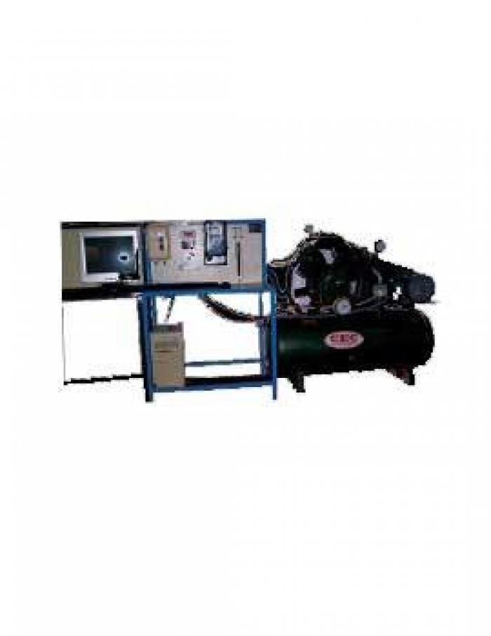 Two Stage Twin Cylinder Air Compressor Test Rig